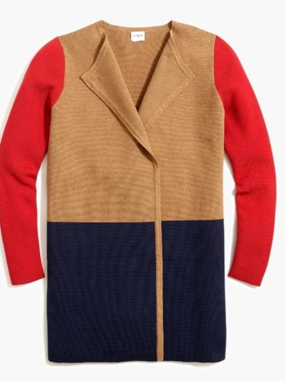 Colorblock Vanessa sweater-jacket